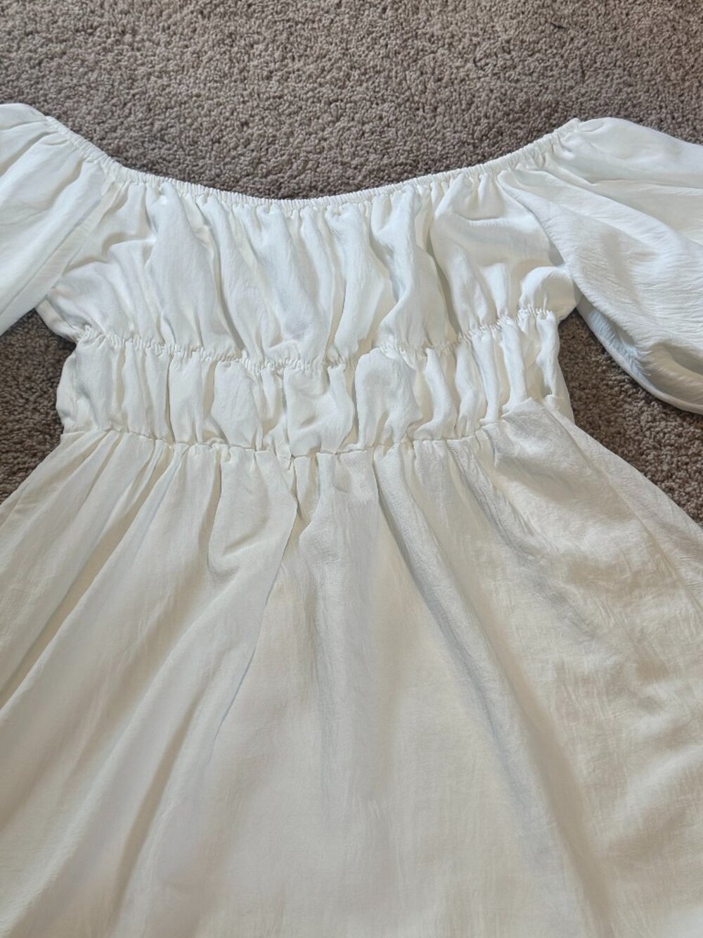 White dress